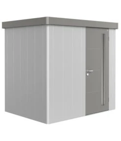 Biohort Gerätehaus Neo B, Silber/quarzgrau