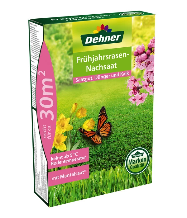 Dehner Frühjahrsrasen-Nachsaat 3 Dehner Frühjahrsrasen-Nachsaat