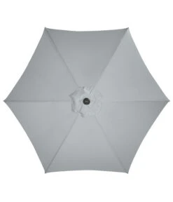 Derby Kurbelschirm Basic Lift Neo, Rund, Ca. Ø300 Cm 6 Derby Kurbelschirm Basic Lift Neo, Rund, Ca. Ø300 Cm -Garten Werk Zone 6739171 WE FS 002 BasicLiftNeo300hellgrau