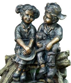 Dehner Polyresin-Gartenbrunnen Friends, Ca. B44/H68/T35 Cm 9 Dehner Polyresin-Gartenbrunnen Friends, Ca. B44/H68/T35 Cm -Garten Werk Zone 6742860 WE DE 002 BrunnenFriends
