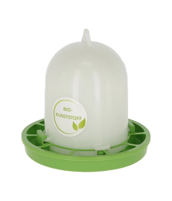 KERBL Hühnerzubehör Set Bio-Futterautomat & Bio-Kunststofftränke 4 KERBL Hühnerzubehör Set Bio-Futterautomat & Bio-Kunststofftränke – Bild 2