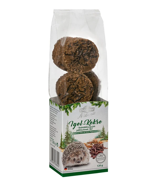 Dehner Natura Premium Igelfutter Igel-Kekse Mit Regenwürmen 3 Dehner Natura Premium Igelfutter Igel-Kekse Mit Regenwürmen