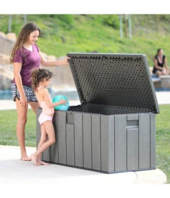 Lifetime Kissenbox Harmony, 570 L -Garten Werk Zone 6752950 WE MO 001 Kissenbox570LDunkelgrau