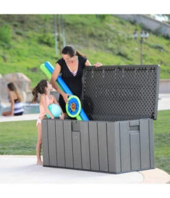 Lifetime Kissenbox Harmony, 570 L -Garten Werk Zone 6752950 WE MO 006 Kissenbox570LDunkelgrau