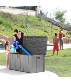 Lifetime Kissenbox Harmony, 570 L -Garten Werk Zone 6752950 WE MO 007 Kissenbox570LDunkelgrau