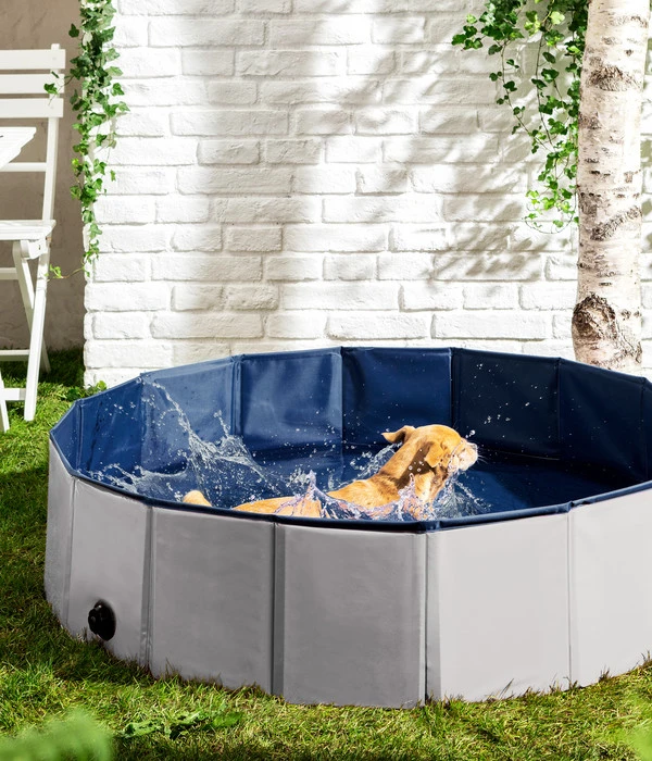 Dehner Lieblinge Hundepool Water Fun, Ca. Ø120/H30 Cm 4 Dehner Lieblinge Hundepool Water Fun, Ca. Ø120/H30 Cm – Bild 2