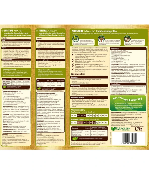 Substral® Naturen® Tomatendünger, 1,7 Kg 4 Substral® Naturen® Tomatendünger, 1,7 Kg – Bild 2