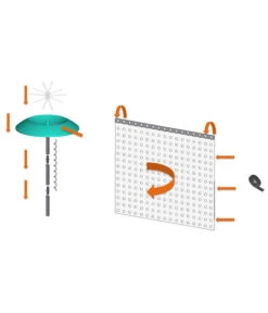 KHW Tomatenhut 11 KHW Tomatenhut -Garten Werk Zone 6818819 WE DE 002 Tomatenhut 2erSet