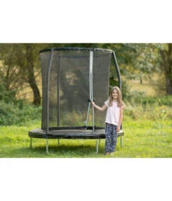 Sportspower Trampolin, Schwarz 11 Sportspower Trampolin, Schwarz -Garten Werk Zone 6830582 WE MO 001 Trampolin244cmschwarz