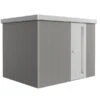 Biohort Gerätehaus Neo 2C, Quarzgrau/silber 1 Biohort Gerätehaus Neo 2C, Quarzgrau/silber -Garten Werk Zone 6885214 WE FS 001 BiohortGeraetehausNeo2C