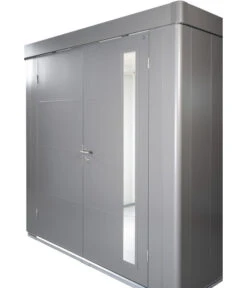 Biohort Gerätehaus Neo 2C, Quarzgrau/silber 11 Biohort Gerätehaus Neo 2C, Quarzgrau/silber -Garten Werk Zone 6885255 WE DE 005 BiohortGeraetehausNeo