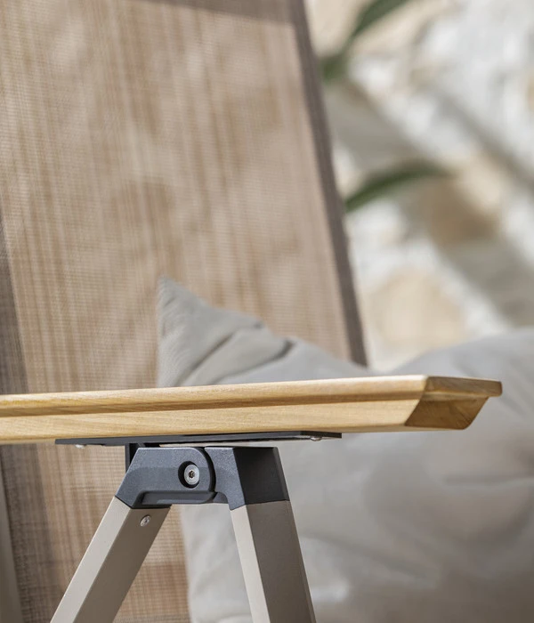 Dehner Klappsessel Cleveland, Hellbraun 9 Dehner Klappsessel Cleveland, Hellbraun – Bild 7