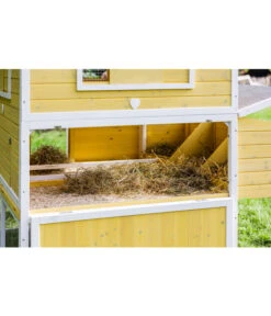Dehner Hühnerstall Happy Farm Miami, Gelb, Ca. B337/H158,5/T145,8 Cm 21 Dehner Hühnerstall Happy Farm Miami, Gelb, Ca. B337/H158,5/T145,8 Cm -Garten Werk Zone 6897169 WE DE 005 DehnerMarkenqualitaetHuehnerstallMiami