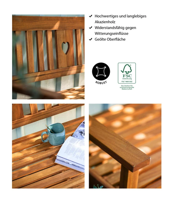 Dehner Bank Heart 4 Dehner Bank Heart – Bild 2