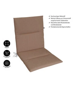 KETTtex Niederlehnerpolster Lindos Taupe, Ca. B100/H4/T50 Cm 10 KETTtex Niederlehnerpolster Lindos Taupe, Ca. B100/H4/T50 Cm -Garten Werk Zone 6907000 WE IG 001 KETTtexNiederlehnerpolsterLindosTaupe