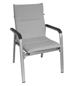 KETTtex Niederlehnerpolster Lindos Hellgrau, Ca. B100/H4/T50 Cm -Garten Werk Zone 6907158 WE DE 001 KETTtexNiederlehnerpolsterLindosHellgrau