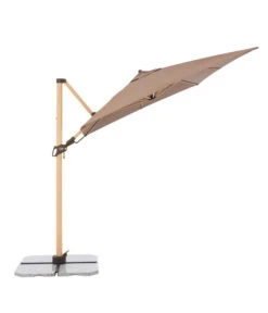 Doppler Pendelschirm Aluwood, Rechteckig, Ca. B300/T220 Cm 20 Doppler Pendelschirm Aluwood, Rechteckig, Ca. B300/T220 Cm -Garten Werk Zone 6910525 WE FS 005 PendelschirmAluWoodGreige