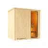 Weka Sauna Halmstad Mit Glastür 1 Weka Sauna Halmstad Mit Glastür -Garten Werk Zone 6914212 WE FS 001 WekaSaunaHalmstadmitGlastuer