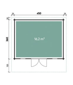 Wolff Finnhaus Gartenhaus Hammerfest 70-D 7 Wolff Finnhaus Gartenhaus Hammerfest 70-D -Garten Werk Zone 6930663 WE DE 001 FinnhausBBHHammerfest