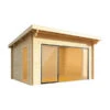 Wolff Finnhaus Gartenhaus Trondheim 70-F XL, Inkl. Schiebetür Links, Ca. B540/H256/T590 Cm 2 Wolff Finnhaus Gartenhaus Trondheim 70-F XL, Inkl. Schiebetür Links, Ca. B540/H256/T590 Cm -Garten Werk Zone 6931323 WE FS 001 FinnhausBBHTrondheim