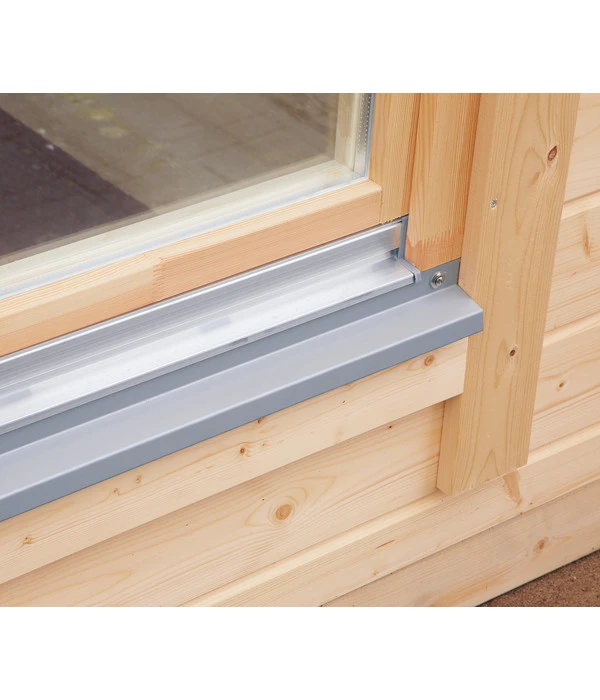 Wolff Finnhaus Gartenhaus Trondheim 70-G XL, Inkl. Schiebetür Rechts, Ca. B570/H256/T620 Cm 11 Wolff Finnhaus Gartenhaus Trondheim 70-G XL, Inkl. Schiebetür Rechts, Ca. B570/H256/T620 Cm – Bild 9