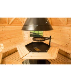 Wolff Finnhaus Grillkota Basic 6.7, Ca. B370/H320/T327 Cm 7 Wolff Finnhaus Grillkota Basic 6.7, Ca. B370/H320/T327 Cm -Garten Werk Zone 6932024 WE DE 001 FinnhausGartenhaus