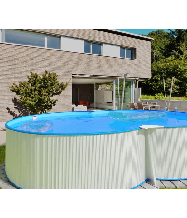 Summer Fun Stahlwandpool Exclusiv, Achtform 3 Summer Fun Stahlwandpool Exclusiv, Achtform