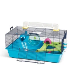 SAVIC Nagerheim Sky Metro, Blau, Ca. B80/H50/T50 Cm 11 SAVIC Nagerheim Sky Metro, Blau, Ca. B80/H50/T50 Cm -Garten Werk Zone 6980668 WE DE 001 SavicNKHamsterSky