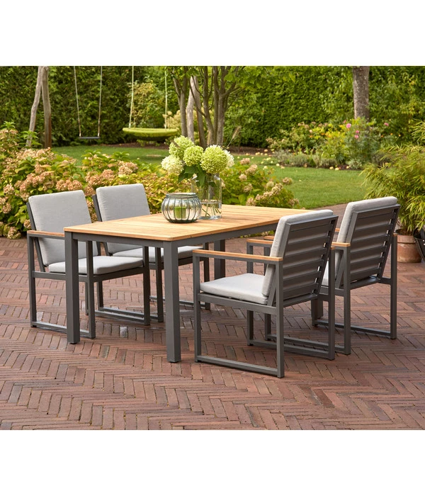 Siena Garden Gartentisch Geneva, Ca. B160/H74,2/T90 Cm 5 Siena Garden Gartentisch Geneva, Ca. B160/H74,2/T90 Cm – Bild 3