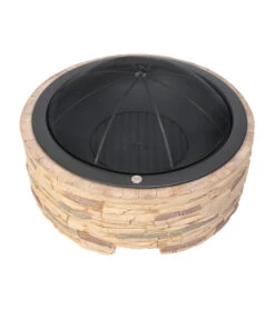 Westmann Feuerstelle, Ca. B90/H54/T90 Cm