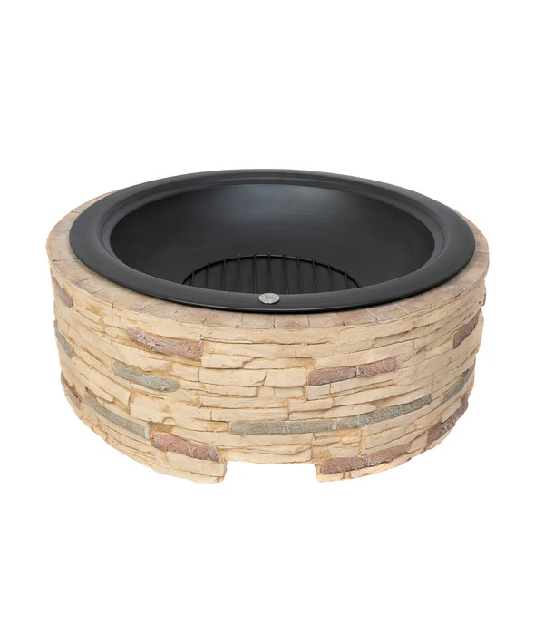 Westmann Feuerstelle, Ca. B90/H54/T90 Cm 4 Westmann Feuerstelle, Ca. B90/H54/T90 Cm – Bild 2