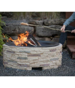 Westmann Feuerstelle, Ca. B90/H54/T90 Cm 14 Westmann Feuerstelle, Ca. B90/H54/T90 Cm -Garten Werk Zone 6992572 WE MO 002 FeuerschaleMGitter90cm